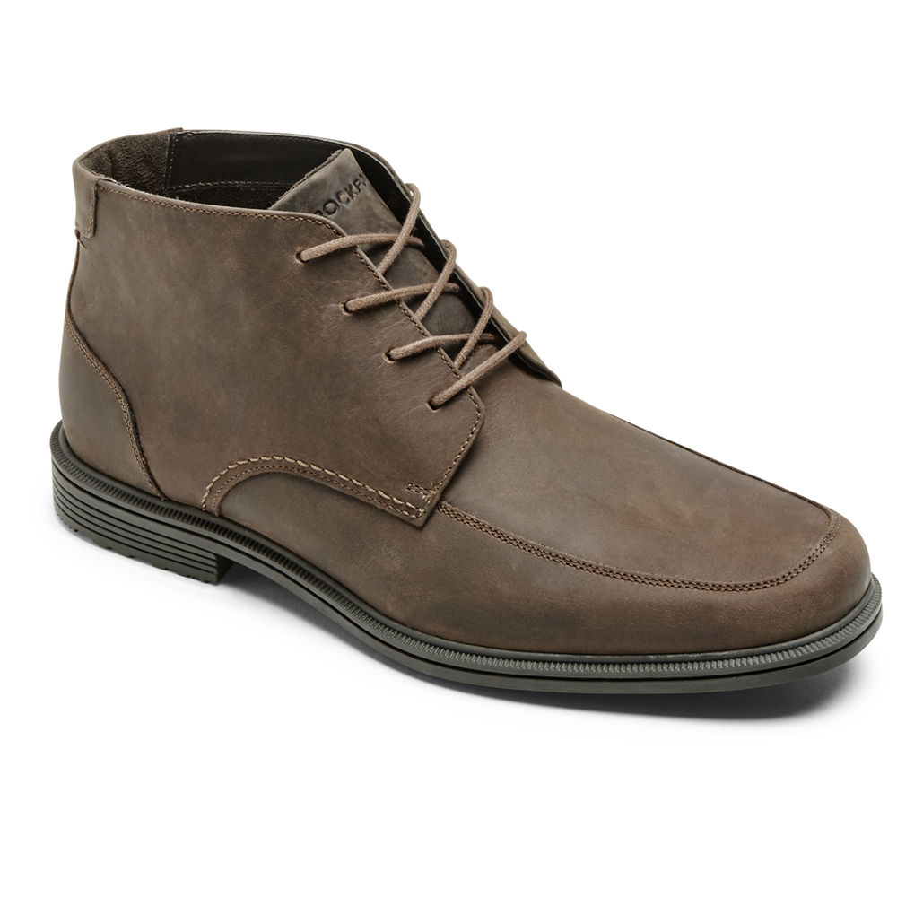 Rockport Støvler Herre Brune - Taylor Waterproof Chukka - ZAVD67921